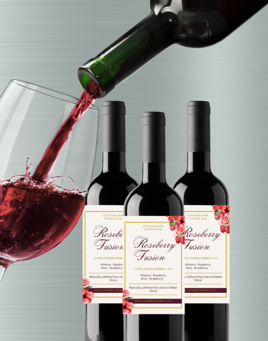 BULK - Roseberry Fusion Bottled Tea