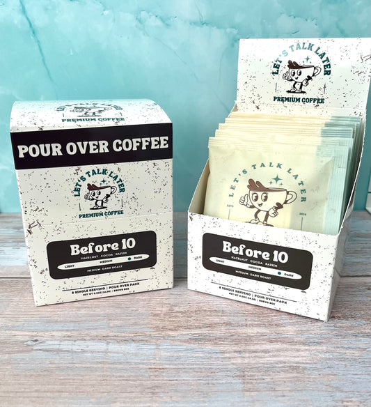 Before 10 Pour Over Packs - 8ct Box